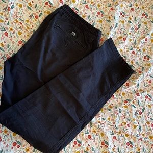 Vans Black Chino style pant Large